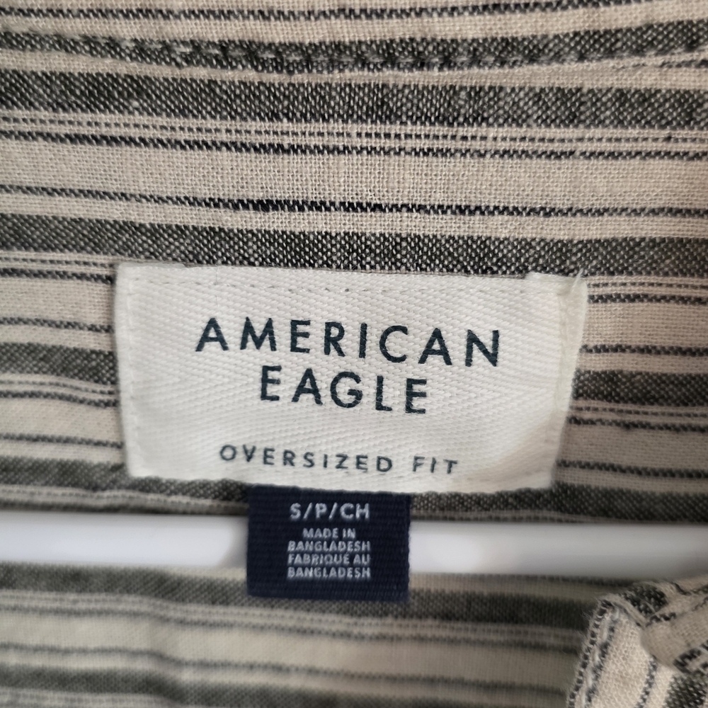 Striped Button-Up Shirt - Picture 2 of 5